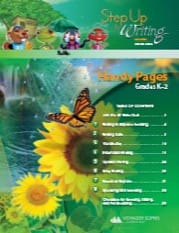 step up to writing grades k-2 handy pages