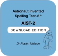 astronaut invented spelling test (aist-2)