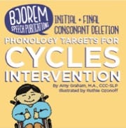 bjorem initial + final consonant deletion phonology targets for cycles intervention