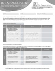underlying characteristics checklist self-report adolescent (ucc-sr-adolescent)