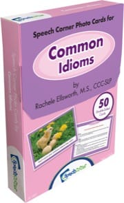 common idioms photo cards