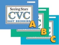 seeing stars® easy cvc workbooks