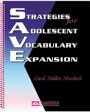 strategies for adolescent vocabulary expansion (save)