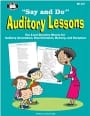 say and do auditory lessons