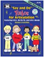 say and do rebus for articulation stories & activities