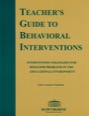 teacher's guide to behavioral interventions