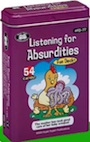 listening for absurdities fun deck