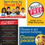 bully free classroom elementary school poster set