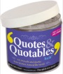 quotes & quotables in a jar