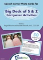 big deck of s & z carryover activities photo cards