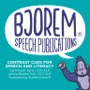 bjorem contrast cues for speech and literacy