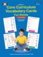 webber core curriculum vocabulary cards fun sheets, level one